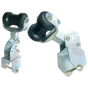 Rullo centrale reggichiglia con supporto regolabile Tubo quadrato 100x100 mm OS0204056-0%