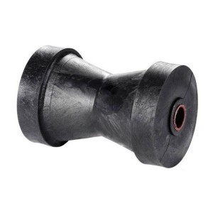 Rullo centrale in gomma Nero Ø Foro 14mm Lunghezza 130mm TRO0809003-5%