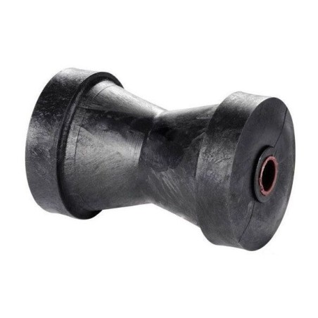 Rullo centrale in gomma Nero Ø Foro 14mm Lunghezza 130mm TRO0809003-5%
