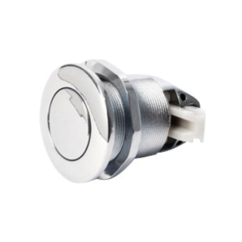 Chromed zamak push-button click 42/31x25mm OS3817900