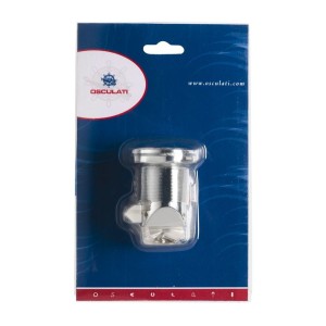 Chromed zamak push-button click 42/31x25mm OS3817900