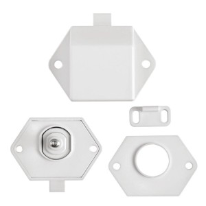 Self-Latching push latch White OS3818240