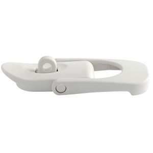 Technopolymer Locker latch with padlock holder OS3820850