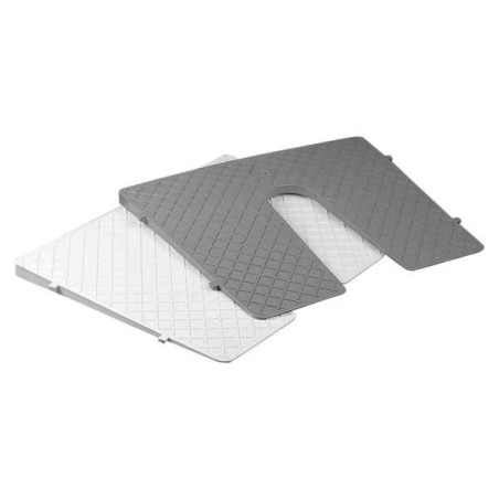 Salvapoppa esterno conico Lunghezza 450mm Altezza 360mm Bianco LZ195136-5%