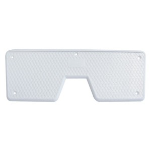 Transom pad 86x230mm White colour LZ45341