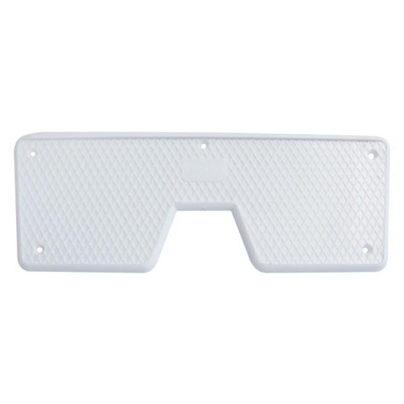 Transom pad 86x230mm White colour LZ45341