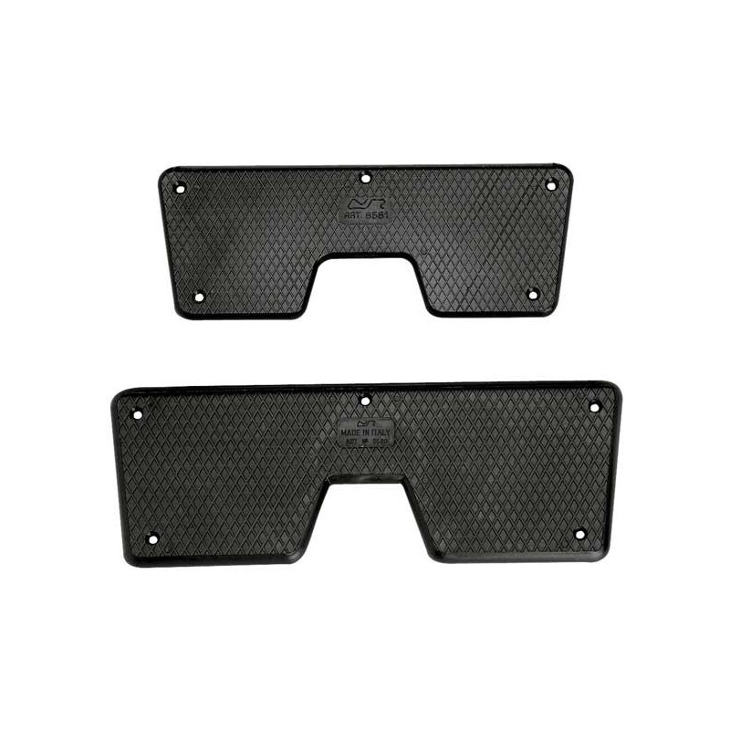 Transom pad 86x230mm Black colour LZ45343