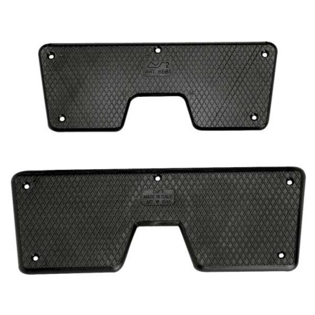 Transom pad 86x230mm Black colour LZ45343