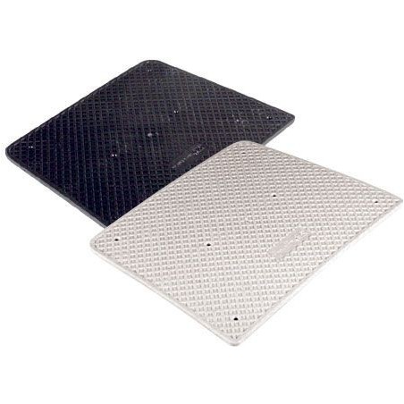 Plastic transom pad 450xH360mm Black MT4712046