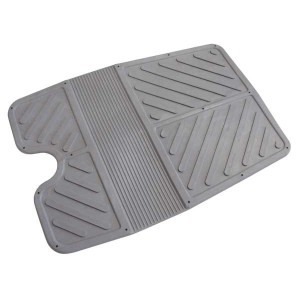 Plastic Transom guard 40x28mm Gray N81112802044