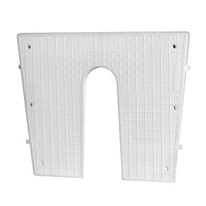 Angled Plastic transom pad 420xH340mm N81112802045B