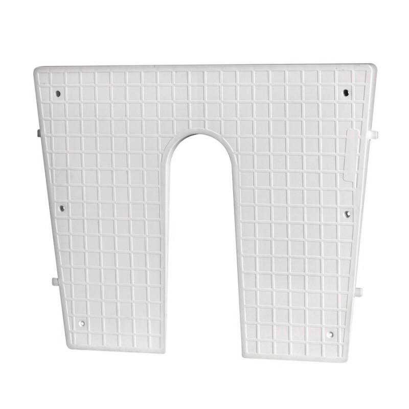 Angled Plastic transom pad 420xH340mm N81112802045B