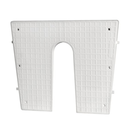Angled Plastic transom pad 420xH340mm N81112802045B