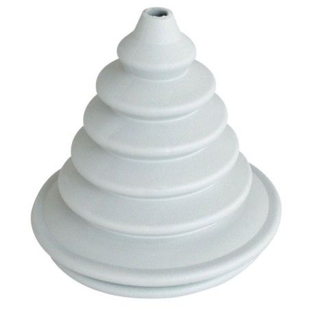 Cuffia passacavo ad incastro 103xH109mm Bianco N82354302049B-5%