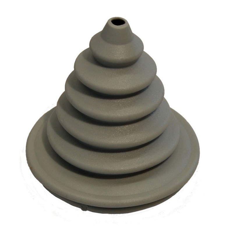 Cuffia passacavo ad incastro D.103 mm H109 mm Grigio N82354302049G-5%