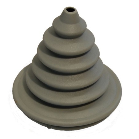 Cuffia passacavo ad incastro D.103 mm H109 mm Grigio N82354302049G-5%