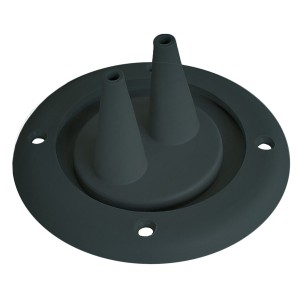 Bellow fairlead in ABS with 2 Holes Ø105mm H52mm N82354302053N