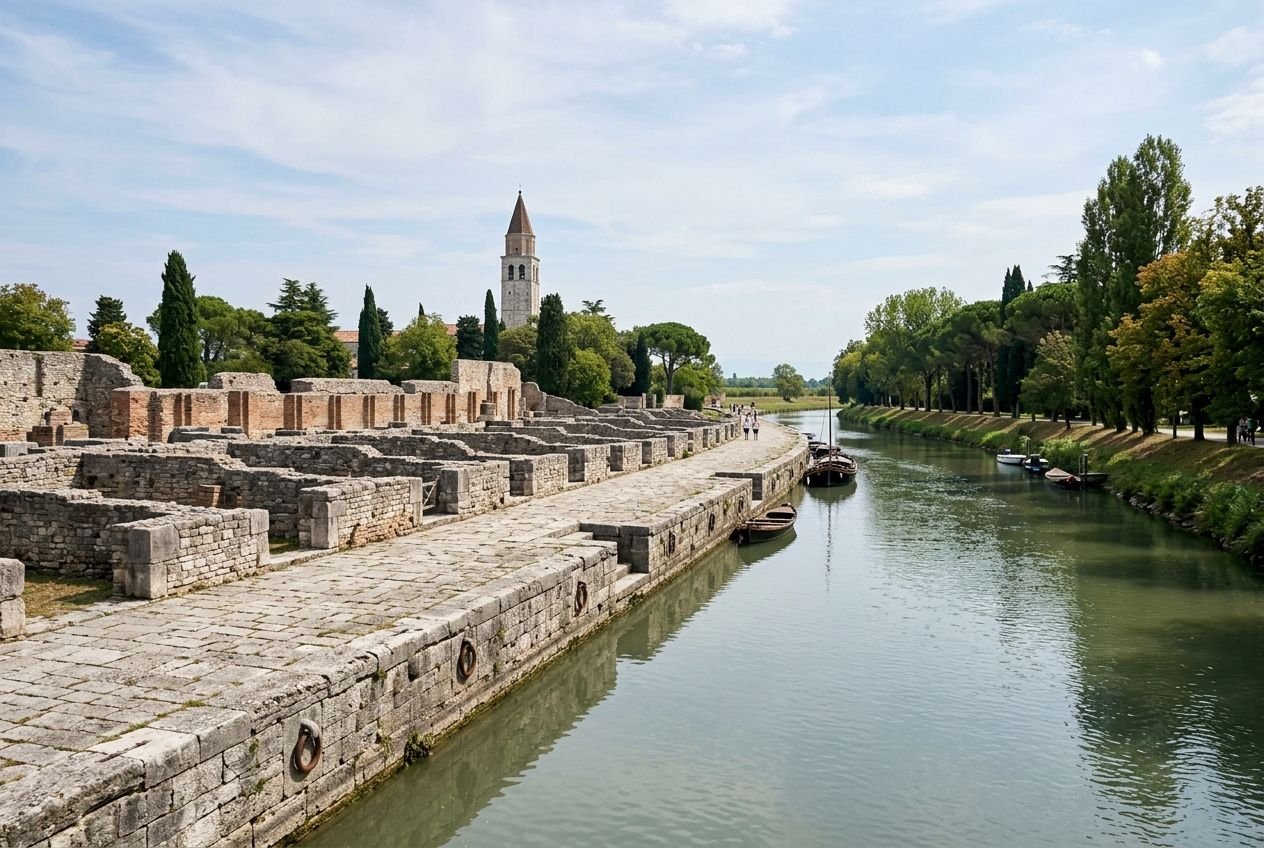 Aquileia: l'antico porto fluviale sul fiume Natissa