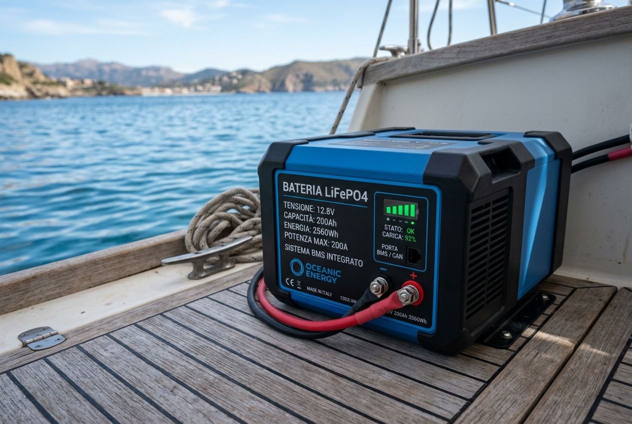 Batteria litio per motore elettrico barca: quale scegliere