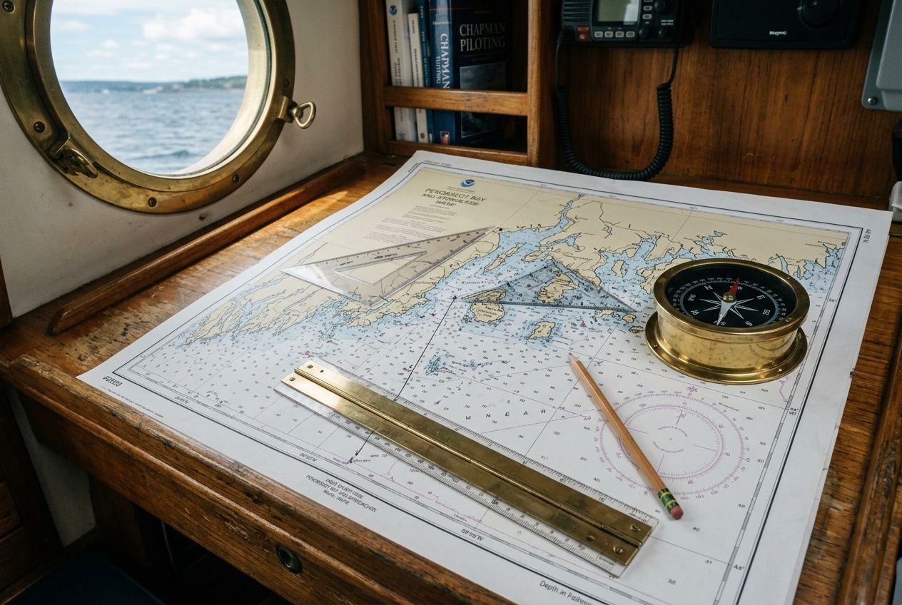 Carteggio nautico: strumenti, tecniche e kit per navigare