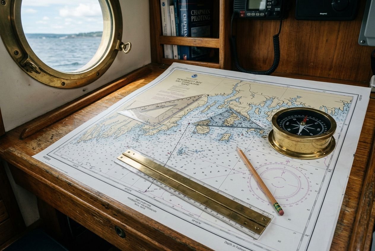 Carteggio nautico: strumenti, tecniche e kit per navigare