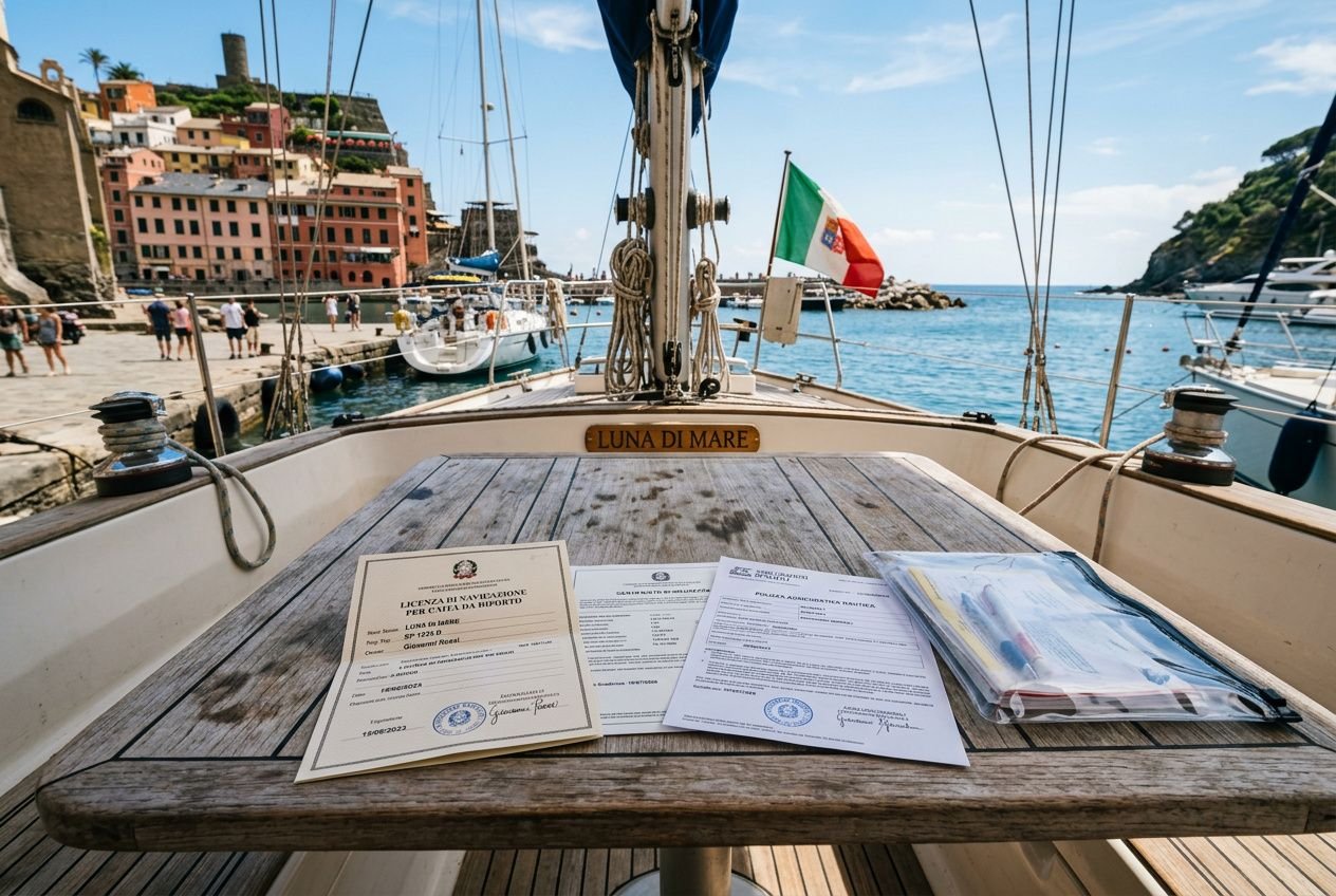 Documenti necessari per navigare: cosa tenere a bordo