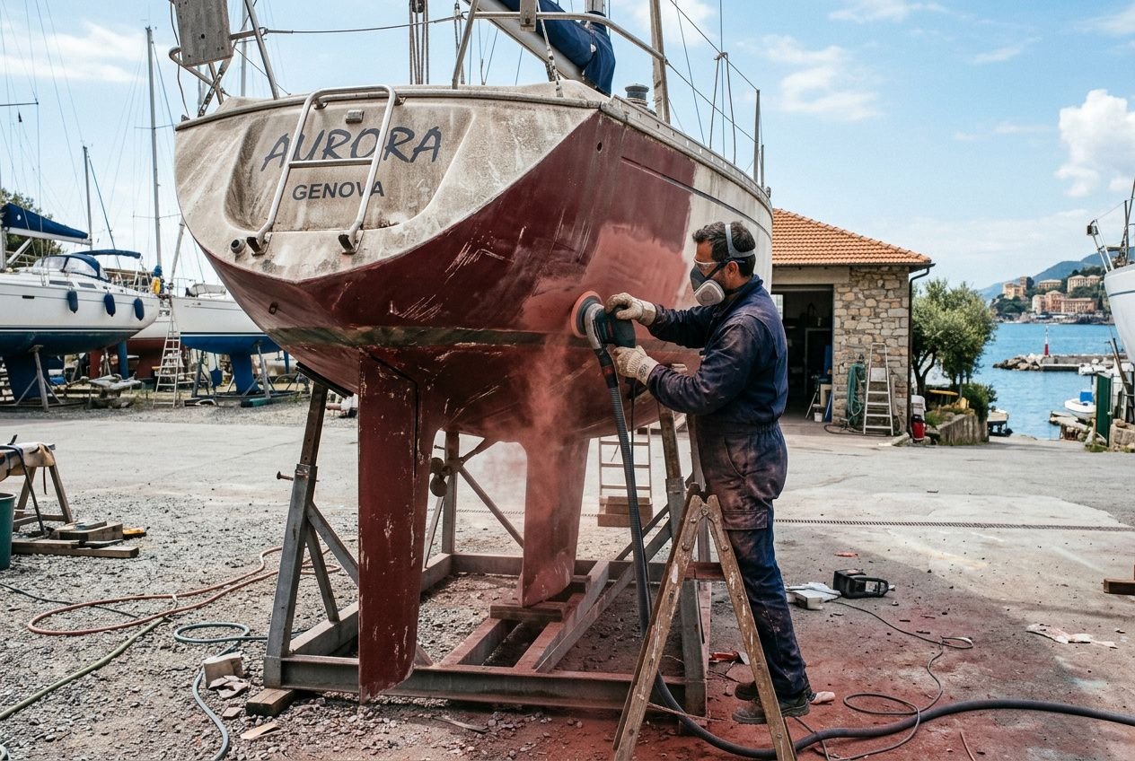 Come applicare l'antivegetativa sulla barca: guida pratica