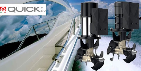 Quick thruster bow and stern