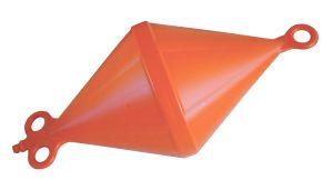 Gavitello biconico Arancione 6Lt 220xH540mm LZ16413