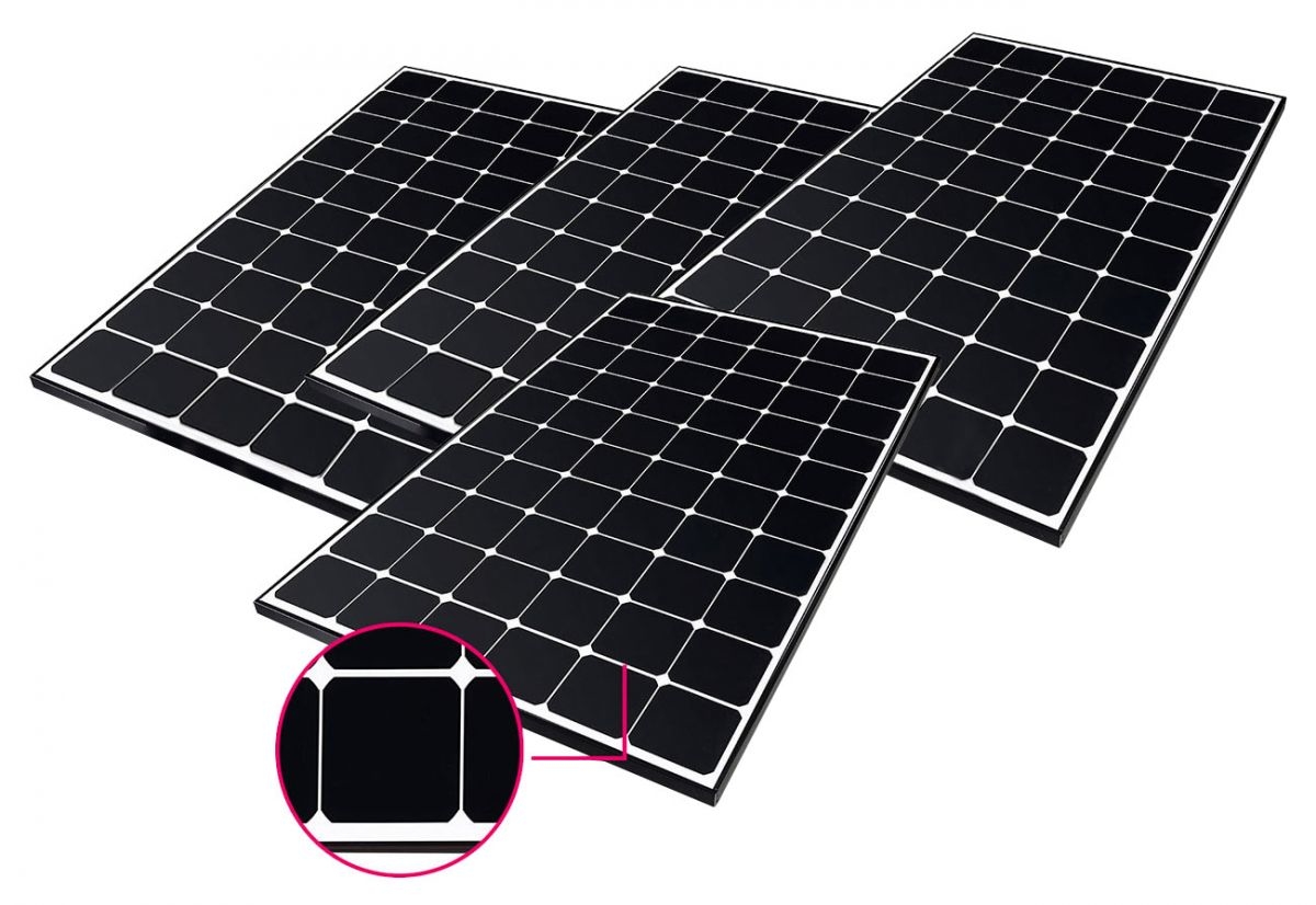 LG Modulo Fotovoltaico 350w 60 Celle Monocristallino MADE IN SOUTH KOREA