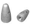 Anodo di zinco ad ogiva Volvo Penta Ø 35 mm 833915 #N80607230720