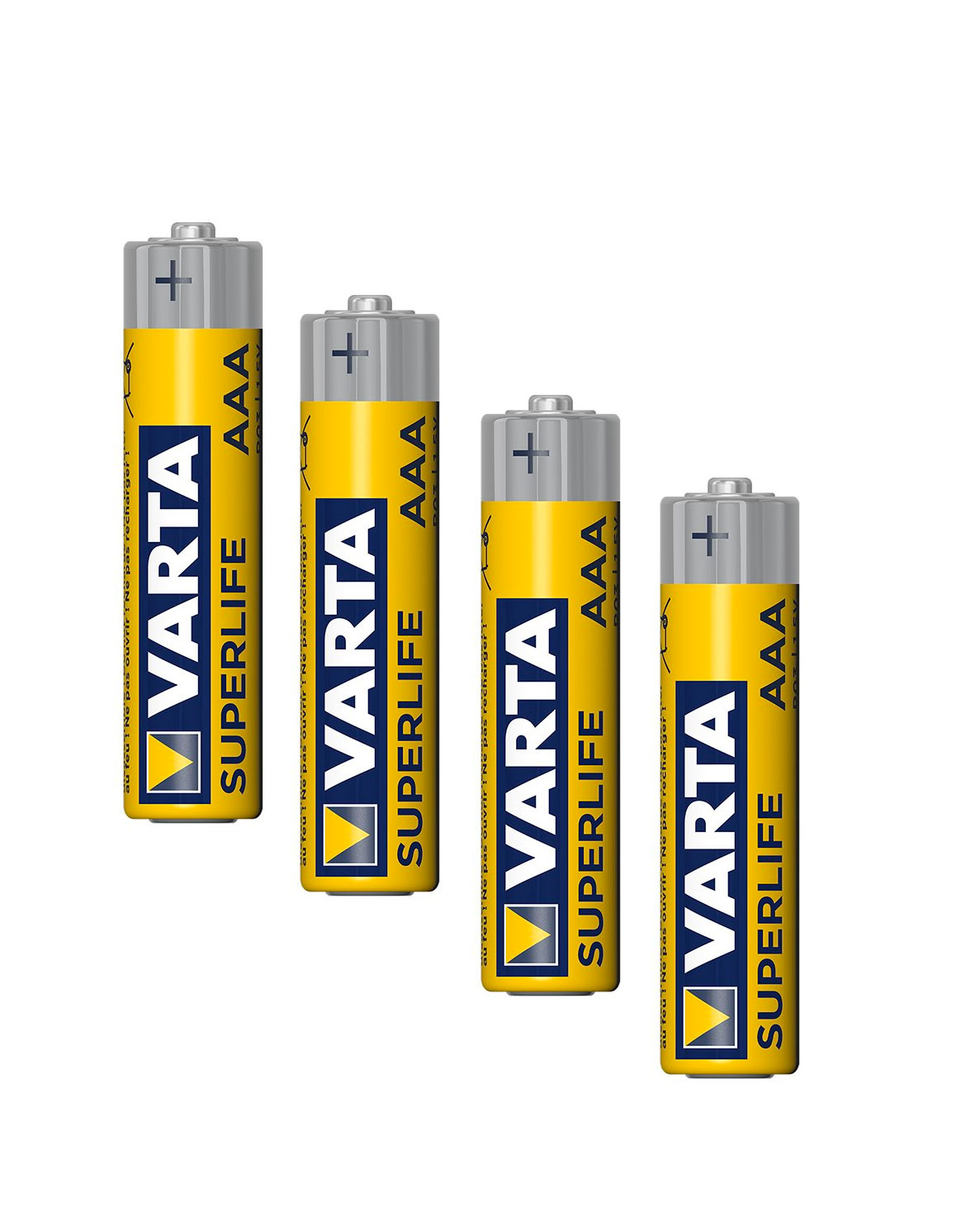 VARTA Superlife Zinc Heavy Duty Battery AAA (1,5V) S2