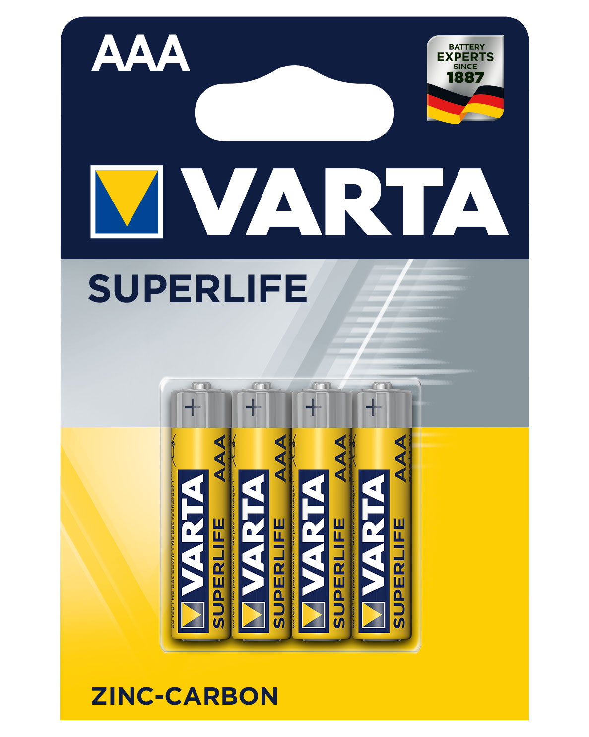 Varta AAA Alkaline Battery 4-Pack