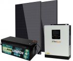 24V 800W Photovoltaic Kit with 3kVa Inverter 2.56kWh LiFePO4 Battery N151030200336