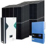 48V 5.74kWh Photovoltaic Kit with 6.2kVa Inverter 5.12kWh Battery N151030200341