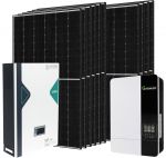 48V 4.4kWh Photovoltaic Kit with 5kVa Inverter 5.12kWh Battery N151030200342