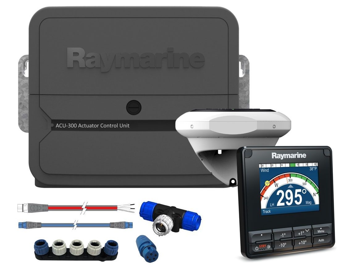 Raymarine EV-300 Solenoid Evolution Autopilot Inboard 12/24V T70160